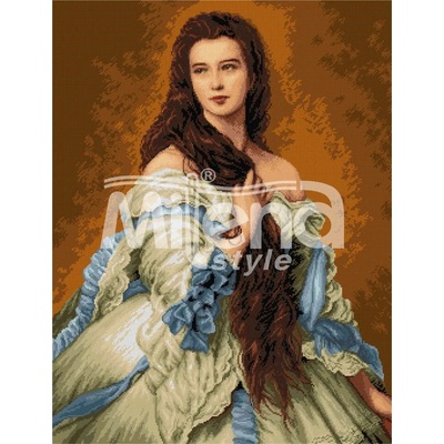 Milena Style Графинята - гоблен със схема конци Ariadna 1: 1