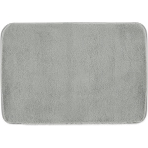 GEDY Постелка за баня GEDY Fuzzy, 40x60 см, сиво (000096FY4060089)