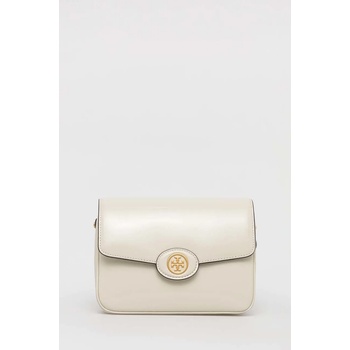 Tory Burch Кожена чанта Tory Burch Robinson Spazzolato в бежово 143122.704 (143122.704)