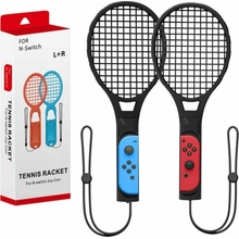 JYS Tenisová raketa 2x pro Joy-Con Joy-Con Nintendo Switch OLED / Mario Tennis / Jys