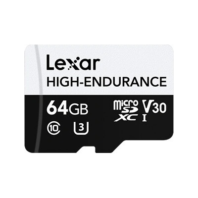 Lexar 64GB H-E microSDHC LMSHGED064G-BCNNG