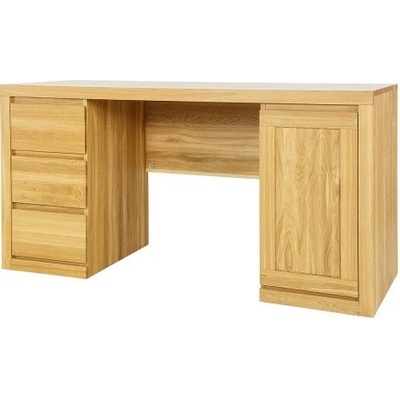 Drewmax Psací stůl BR 302,160 x 80 x 60, cm dub (Barva dřeva: Dark)
