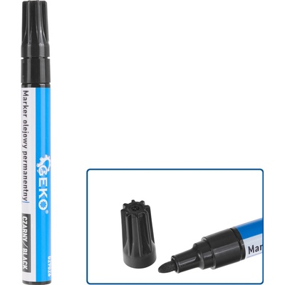 Geko Redats Vodeodolná olejová fixa na pneumatiky - biela okrúhla 2,5mm 04-03-54