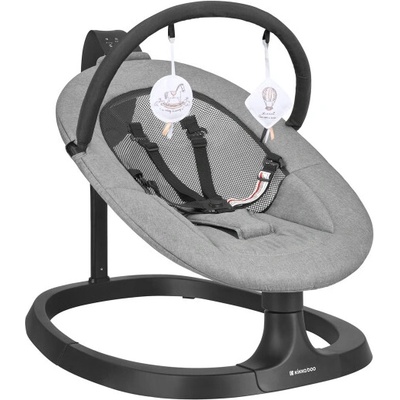 KikkaBoo Hojdacie lehátko elektrické Zazu Grey
