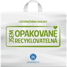 EcoRevolution Obaly Ekologická igelitová taška 48x41x22 cm Modrý Anděl ideal pack® bal/50 ks Balení: 25