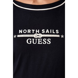 Guess тениска дамска от памук с еластан X NORTH SAILS (W6YI58.K5317)