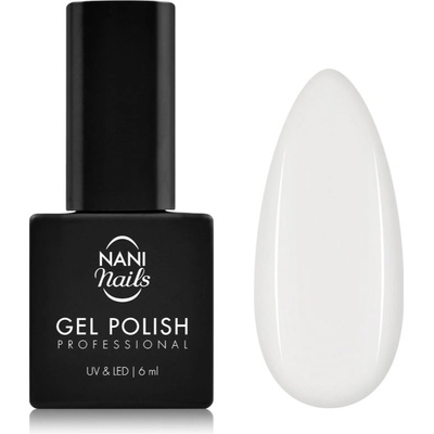 NaniNails gelový lak na nehty odstín Snowflake 6 ml