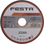 FESTA Диск за рязане INDUSTRY за метал 125x1.6x22.2 мм 22269.01 (22269.01)