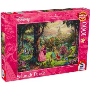 Schmidt Spiele Пъзел Schmidt от 1000 части - Спящата красавица, Томас Кинкейд (59474)