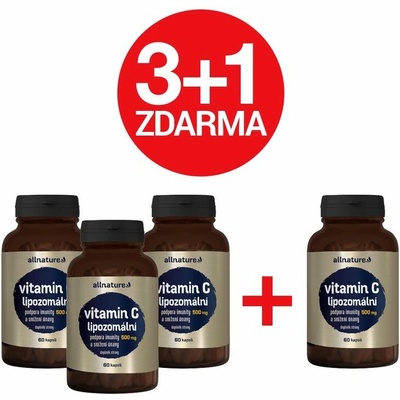 Lipozomální Vitamin C 60 tablet 3 +1