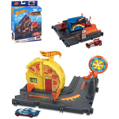 Hot Wheels HMD53 City Zábava ve městě Pizzerie