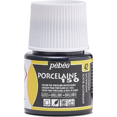Pébéo Farba na porcelán Porcelaine 150 45 ml 42 Anthracite Black