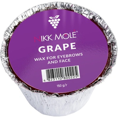 Nikk Mole samostržný vosk v kelímku na obočí a obličej Grapes 100 g – Sleviste.cz