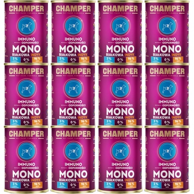Champer Immuno monoproteinový krůtí 12 x 400 g