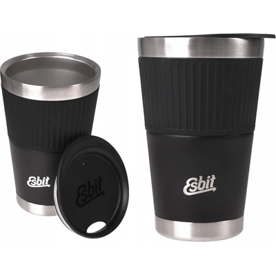 Esbit termohrnek Sculptor z nerezové oceli 550 ml černý