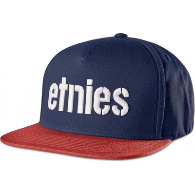 ETNIES CORP SNAPBACK Navy/Red/White