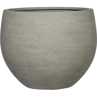 Pottery Pots Venkovní květináč kulatý Jumbo Orb S Beige Washed (barva světle béžová) kolekce Urban materiál Ficonstone 87,5 x v 70 cm bjem cca 334 l