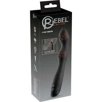 Image 1 of Rebel P-Spot Vibrator Black