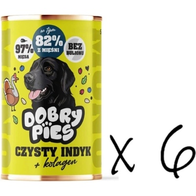 Dobry Pies Morčacie mäso 6 x 400 g