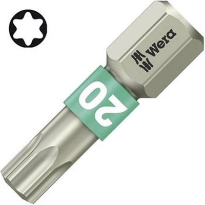 Bit TORX INO x Wera 1/4" DIN 3126 C 6,3 T20 x 25 mm