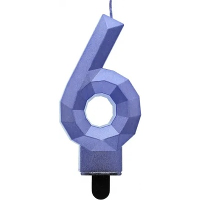 Godan Диамантена метална свещ - синя 6