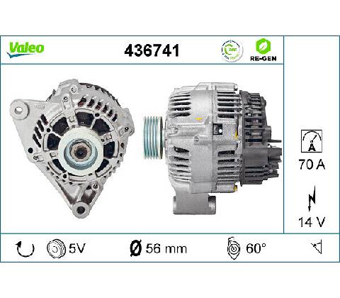 generátor VALEO 436741