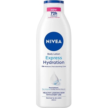 Nivea Лосион за тяло Express Hydration 250мл (4005808113460)