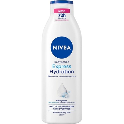 Nivea Лосион за тяло Express Hydration 250мл (4005808113460)