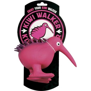 Kiwi Walker Latexová pískacia Kiwi Ružová L 13,5 cm