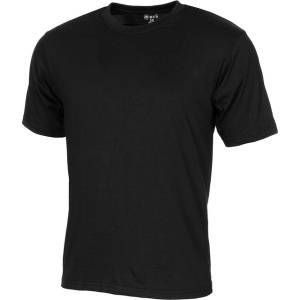 MFH Американска тениска с къс ръкав, черна (00130a)