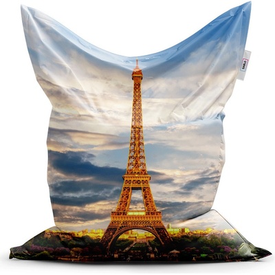 Sablio Sedací vak Eiffel Tower 200x140 cm