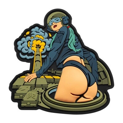 PVC nášivka "Tank Girl", Brand Element