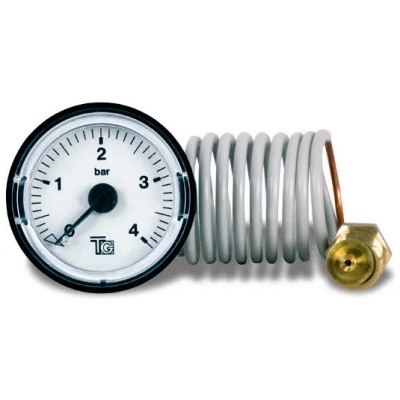 Fantini cosmi Fantini 3A50 Mанометър O43 0/6 bar G1/4" с капиляр 1, 5 m (THG77005)