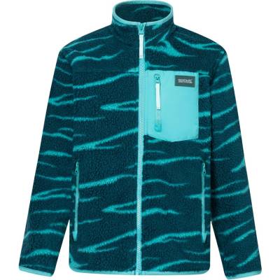 Regatta Junior Frankie Warm Fleece Mediterranea Zebra