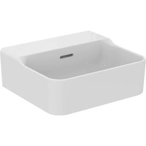 Ideal Standard Atelier Conca 40 см лъскава бяла мивка за стенен монтаж с преливник (T381101)