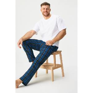 Jack & jones Мъжка памучна пижама JACK AND JONES JACFlorence с дълги крачоли (12282813_pyz)