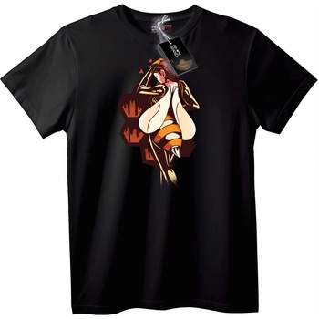 NOONEBRAND Тениска Кралица Пчела - 2XL, Black