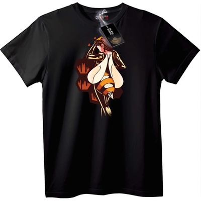 NOONEBRAND Тениска Кралица Пчела - 2XL, Black