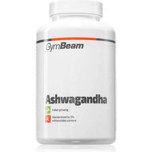 GymBeam Ashwagandha 500 mg капсули за подпомагане на физическото и психическото здраве 180 капс
