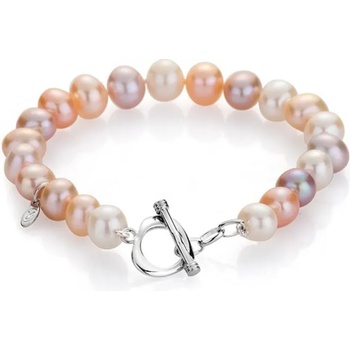 Image 1 of Swan Гривна със сладководни перли в три цвята R238BM Swan