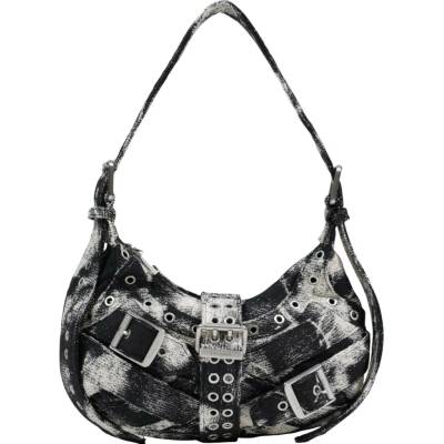 Desigual Borsa Donna kabelka čierna biela šedá