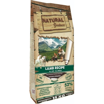 Natural Greatness Lamb Recipe All Breed Sensitiv jehně 15 kg