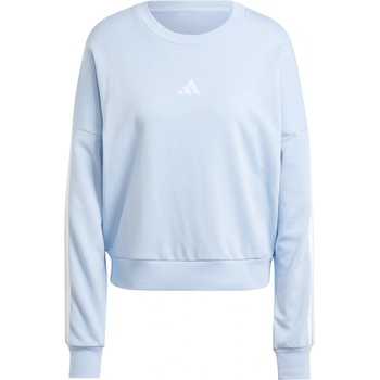Image 1 of Adidas Дамска блуза Adidas Essentials Studio Lounge 3-Stripes Sweatshirt Womens - Glow Blue