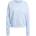 Adidas Дамска блуза Adidas Essentials Studio Lounge 3-Stripes Sweatshirt Womens - Glow Blue