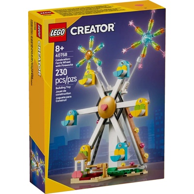 LEGO® Creator 40758 Oslava: diabolský mlyn s ohňostrojmi ako darček
