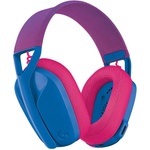 Logitech G435 Lightspeed wireless blue-raspberry (981-001062) Слушалки
