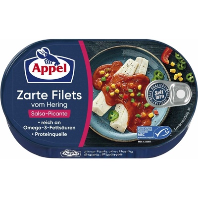 Appel Filety zo sleďov so zeleninou v pikantnej paradajkovej omáčke 200 g