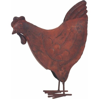 Kovová slepice K4642 – Zboží Dáma