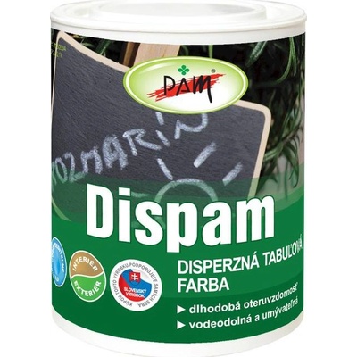 DISPAM tabulová barva černá 4,0kg