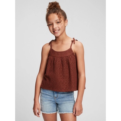GAP dětský top strappy červená